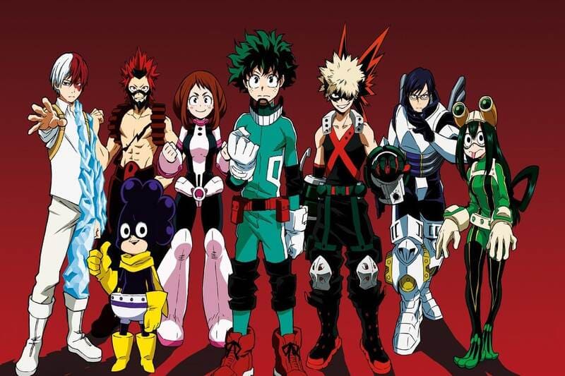 animes, my hero academia